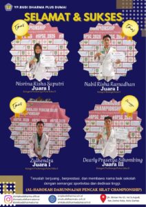 Prestasi Pencak Silat Harumkan Nama SMAS Budi Dharma Dumai