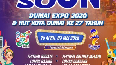 Dumai Expo 2026 Siap Digelar, Meriahkan HUT Kota Dumai ke-27 – Untung Efendi : Jadikan Momen Pererat Kebersamaan, Dukung UMKM dan Bangga Terhadap Kota Dumai