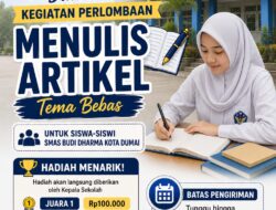 SMAS Budi Dharma Kota Dumai Gelar Lomba Menulis Artikel untuk Tingkatkan Kreativitas dan Minat Menulis Siswa