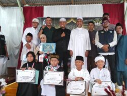 LOMBA ADZAN DAN DA’I CILIK KURMA DARUSSALAM SUKSES DIGELAR, 35 PESERTA IKUTI PERLOMBAAN