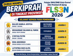 Pelajar SMA-SMK Dumai Ukir Prestasi di FLS3N Provinsi, Wakil Walikota Sugiyarto, SE : Selamat, Semoga Terus Ditingkatkan!