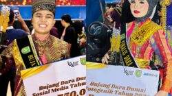 Dua Putra-Putri Asal Tanjung Palas Raih Gelar kategori Khusus di Grand Final Bujang Dara Kota Dumai 2026